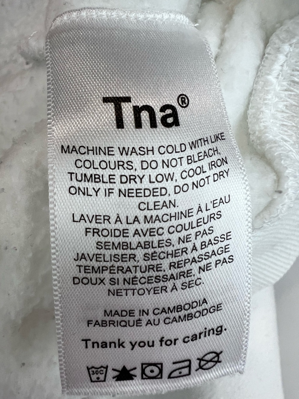 Aritzia TNA CozyAF Perfect Shrunken Sweatshirt - Picture 5 of 7